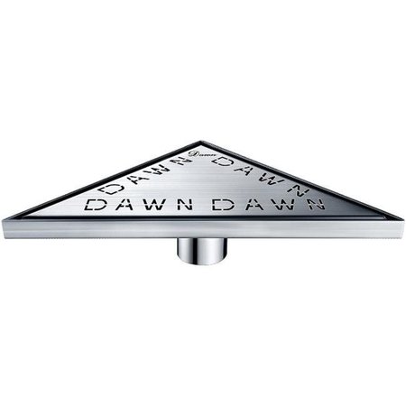 DAWN Dawn TDA131004 Contemporary Triangle Shower Drain TDA131004